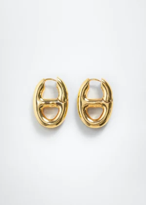 Long crystal earrings